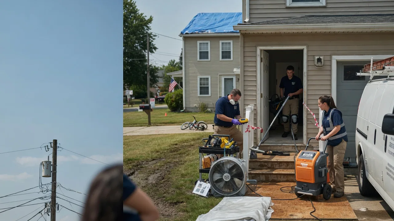 Water Damage Repair in Carbon Cliff, IL near me